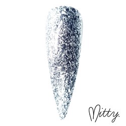 Gel Polish - Platinum Glitter - Silver Dreams